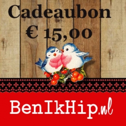 Cadeaubon BenIkHip.nl 15 euro